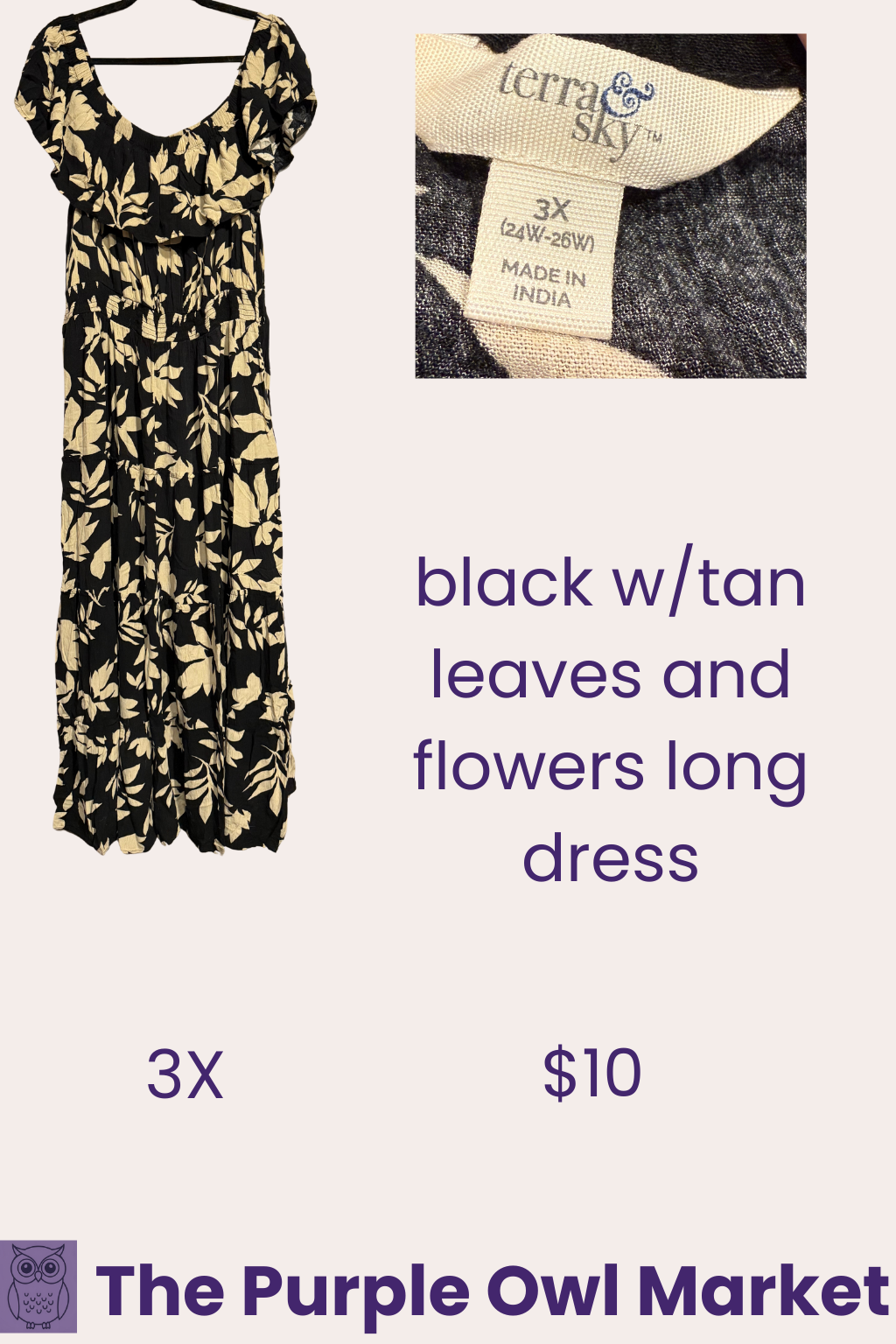 Terra & Sky Maxi Dress