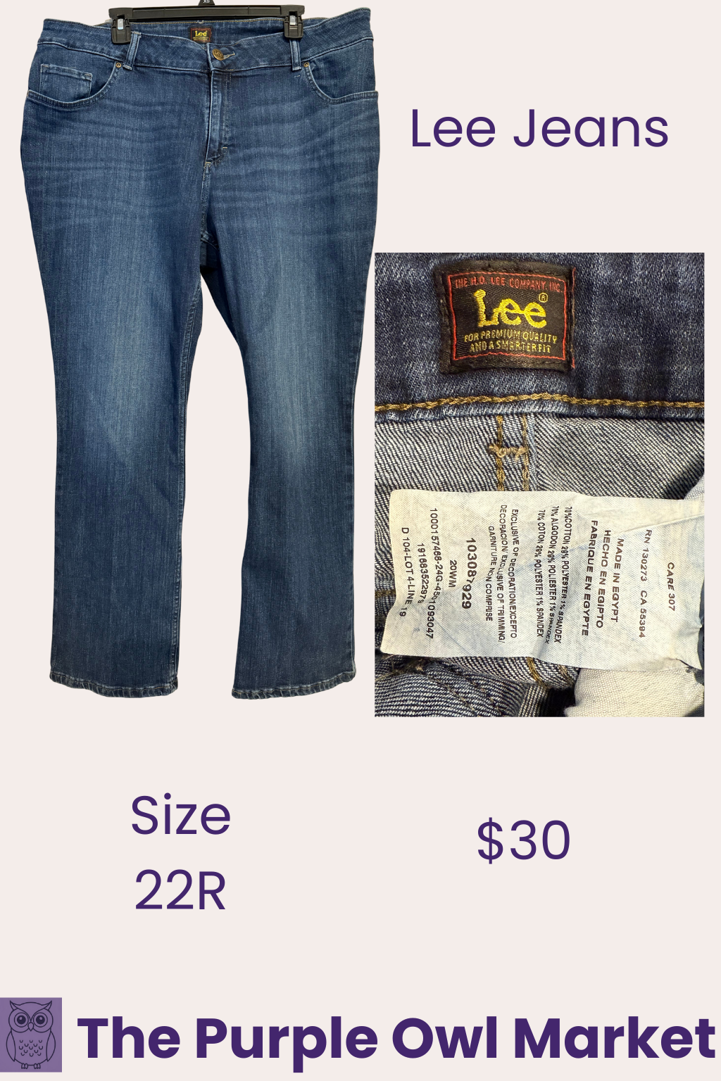 Lee Relaxed Fit Jeans