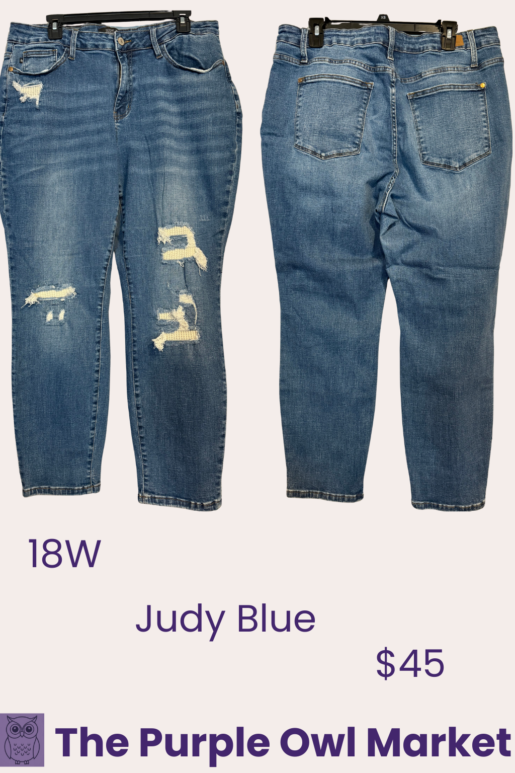 Distressed Judy Blue Jeans