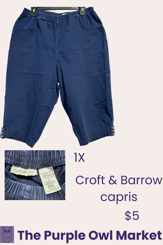 Croft & Barrow Capris