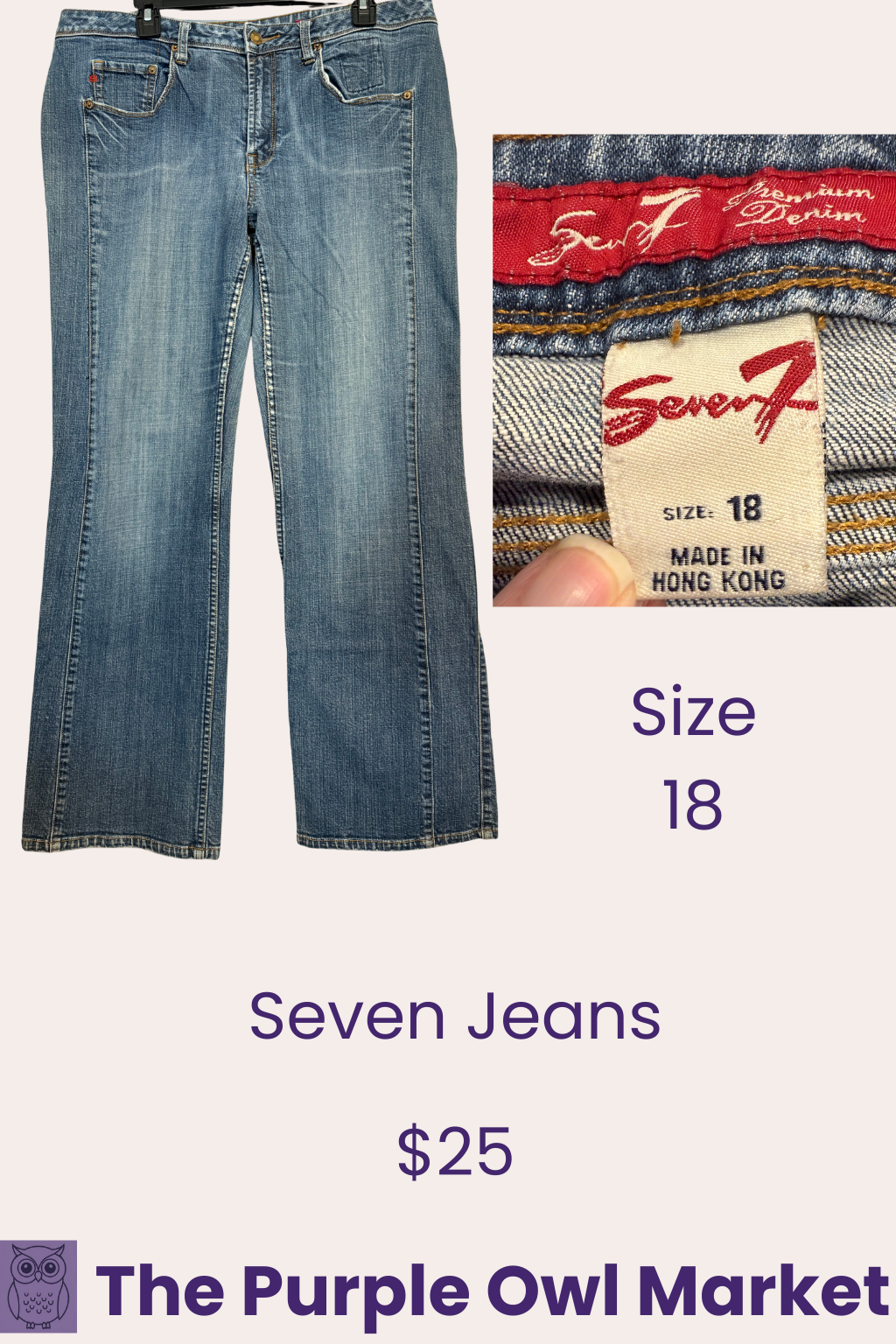 Seven Relaxed Fit Jeans