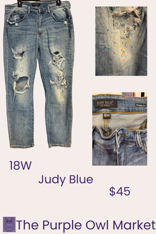 Distressed Judy Blue Jeans