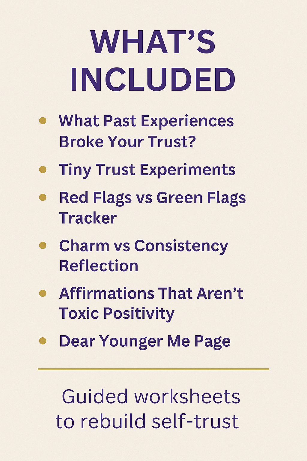 The Trust Again Toolkit